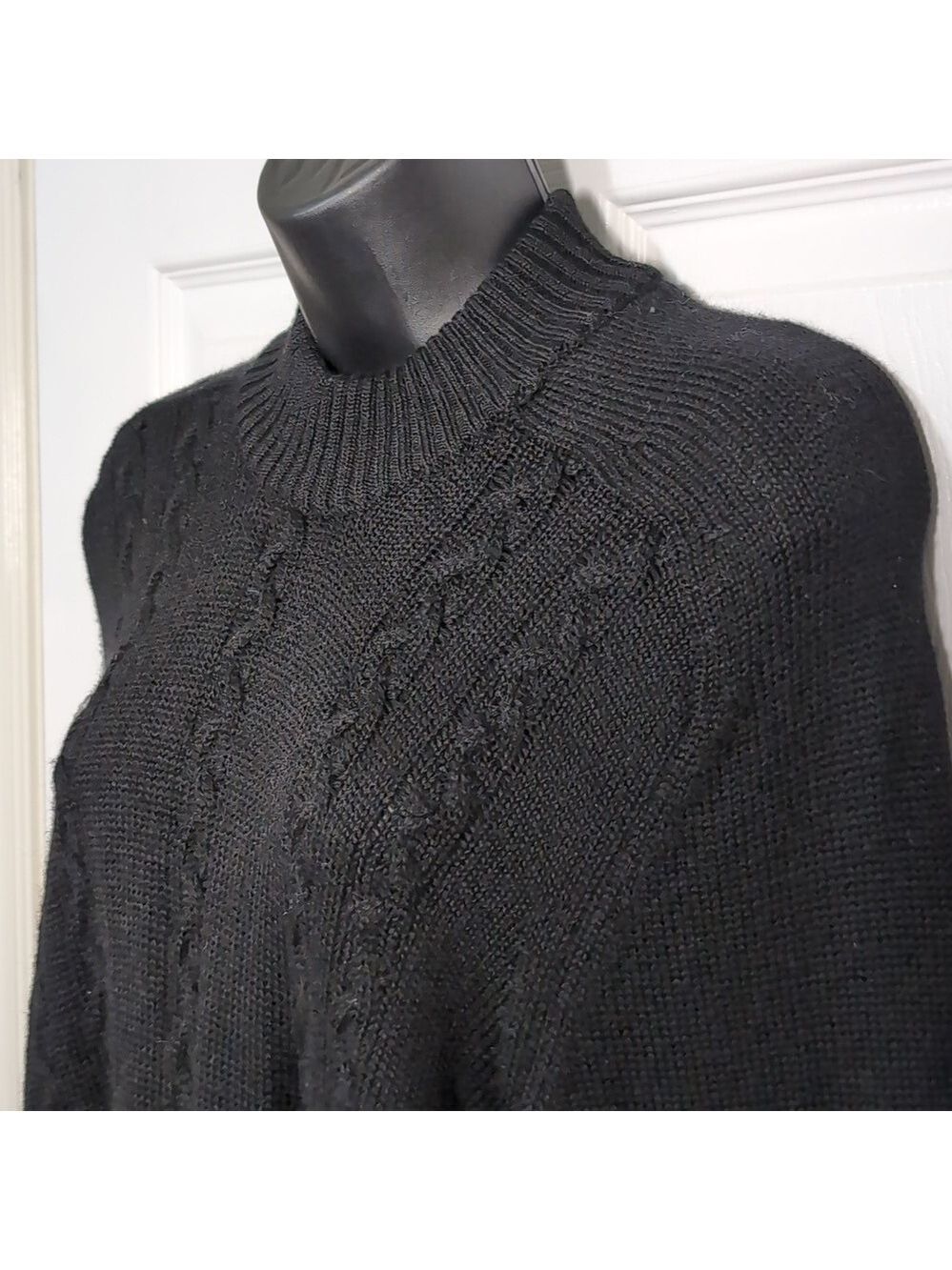 Vintage Parkhurst Wool Cable Knit Sweater Size Medium